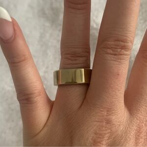 Oura Ring Gen3 Heritage Gold US6 Set jewelry wearable